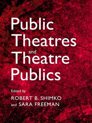 cover image of Public Theatres and Theatre Publics